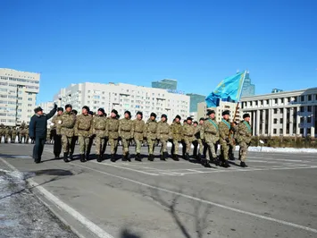 Центральный аппарат Минобороны готовится к параду