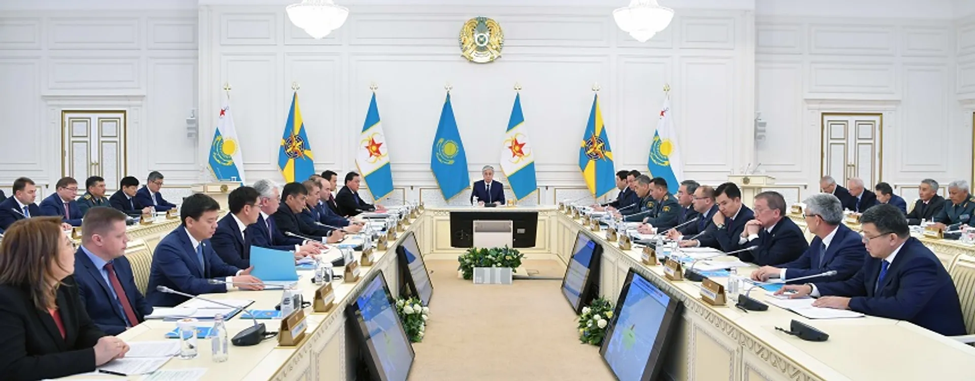 Капитал - Касым-Жомарт Токаев провел штабные учения с главами госорганов