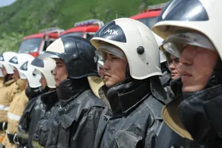 Капитал - В Иле-Алатауском парке Алматы прошли учения