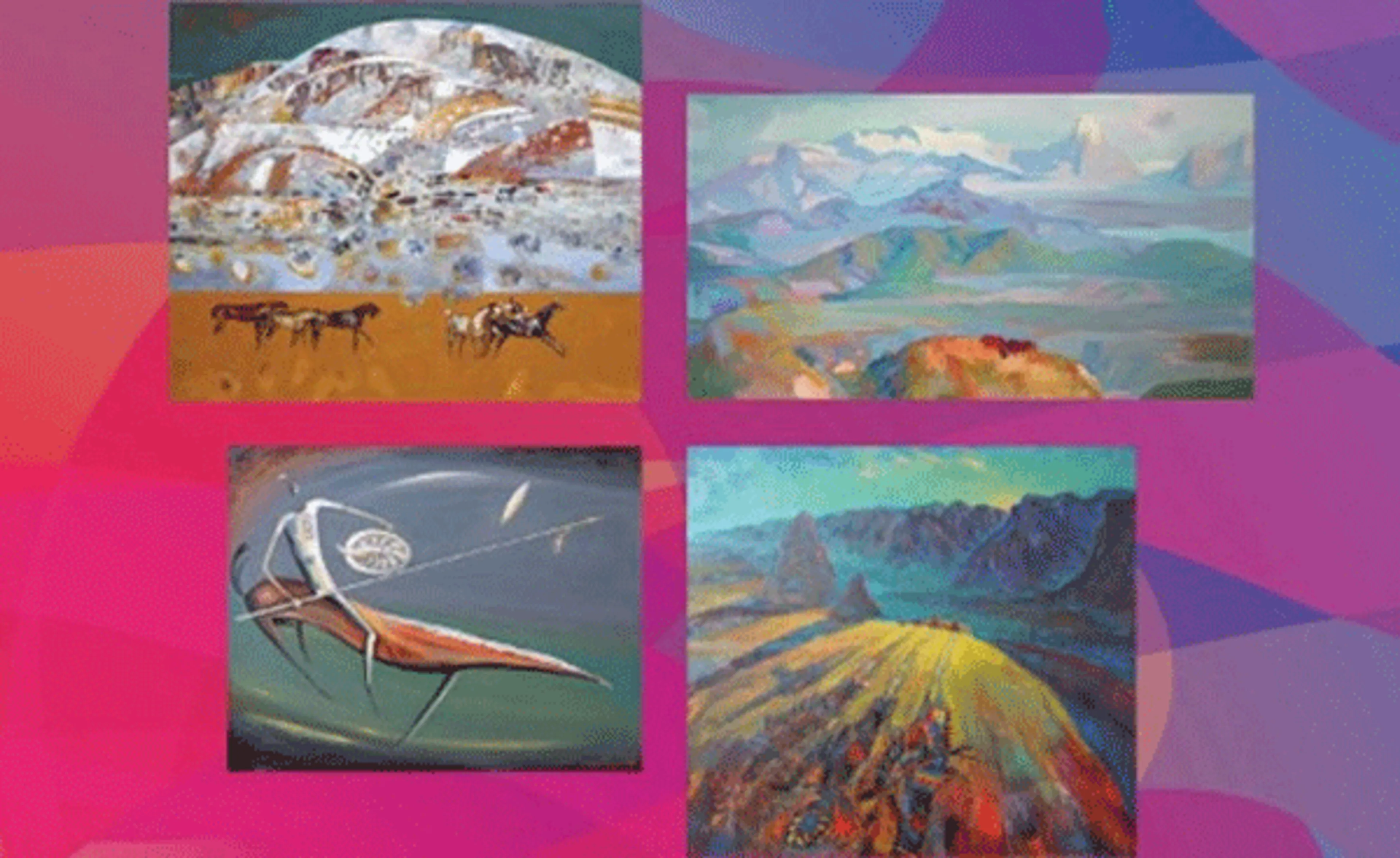 Капитал - Выставка художников из Шымкента открыта в Астане