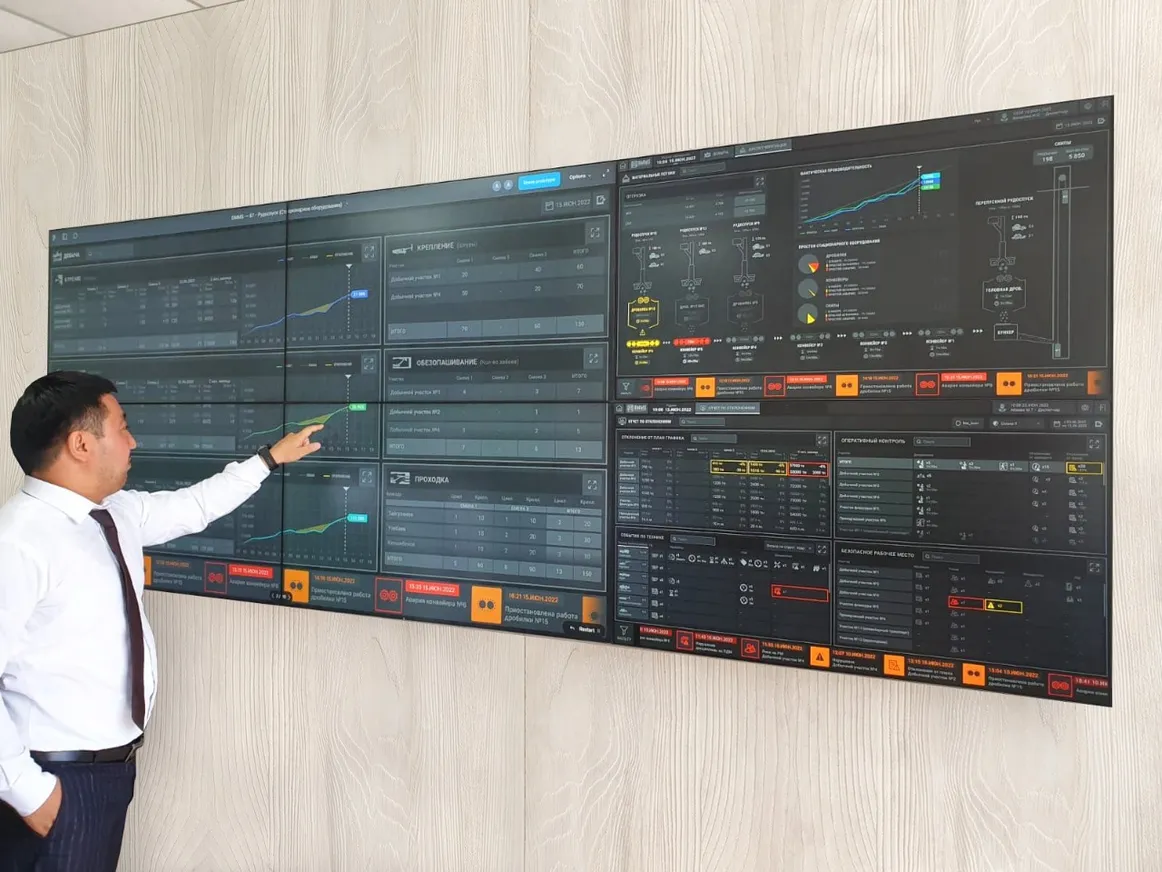 Диспетчерский центр шахты №67 рудника «Западный», ТОО «Корпорация Казахмыс»