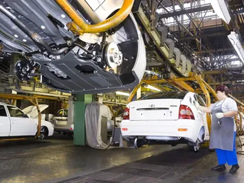 Производство Lada Granta и Kalina остановлено