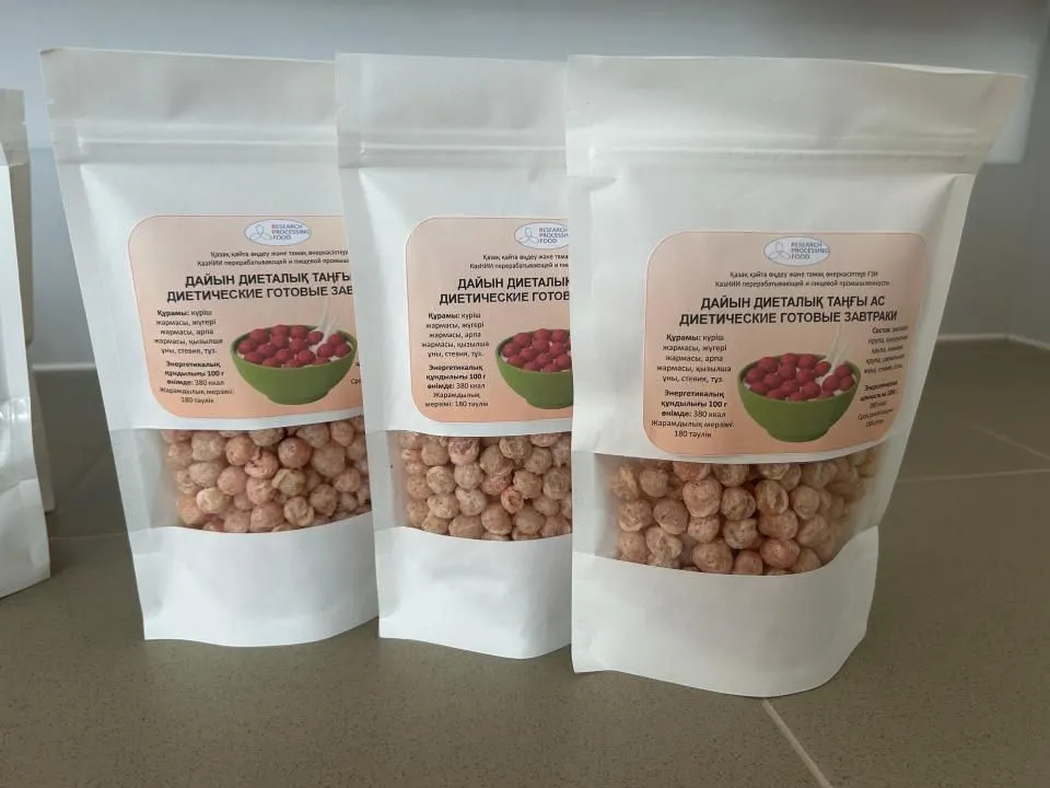 Казахстанские ученые создают сухие завтраки нового поколения