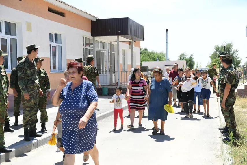 Капитал - Пожары на территории жилого массива в Арысе потушены