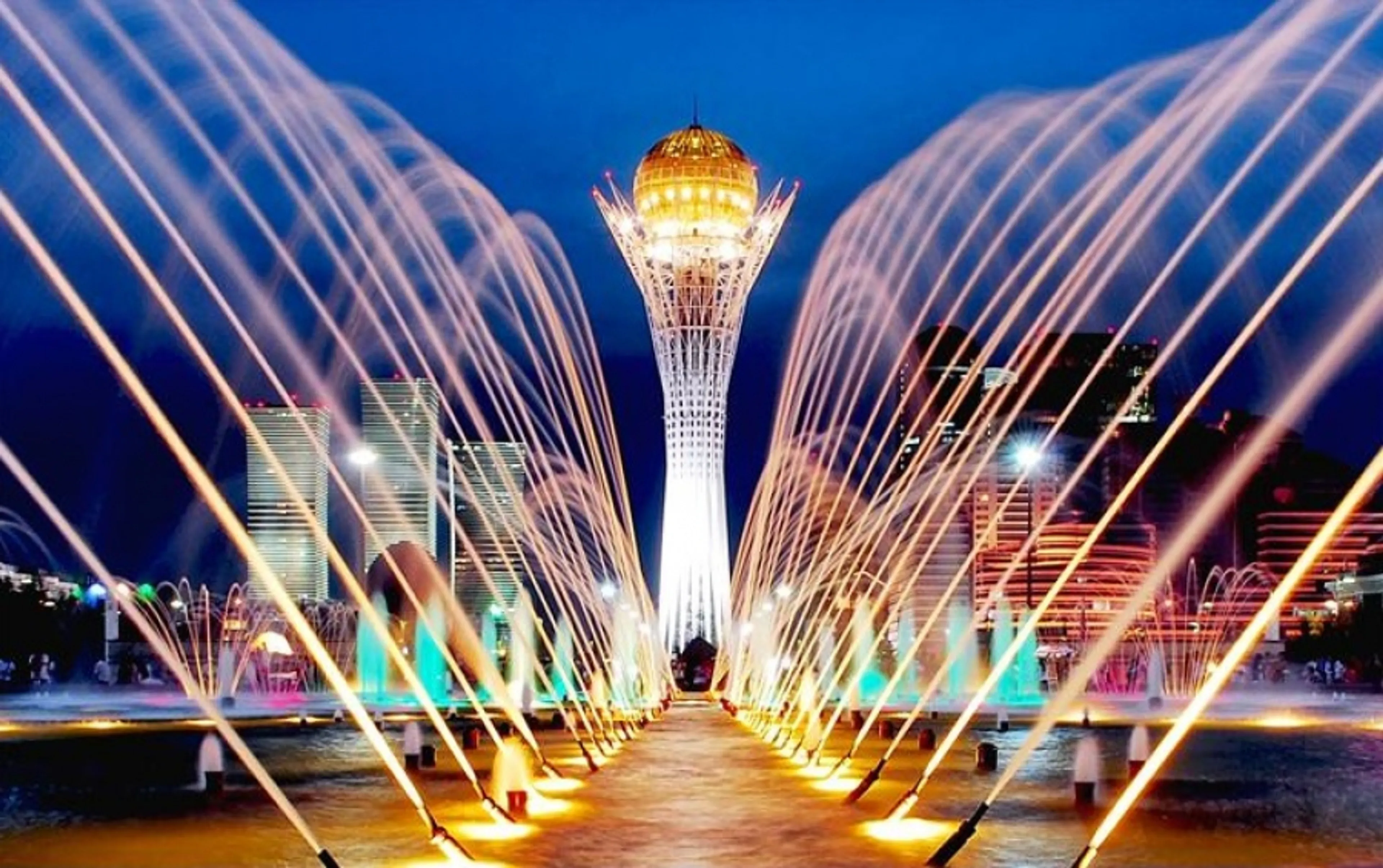 Капитал - Праздничные мероприятия в Нур-Султане