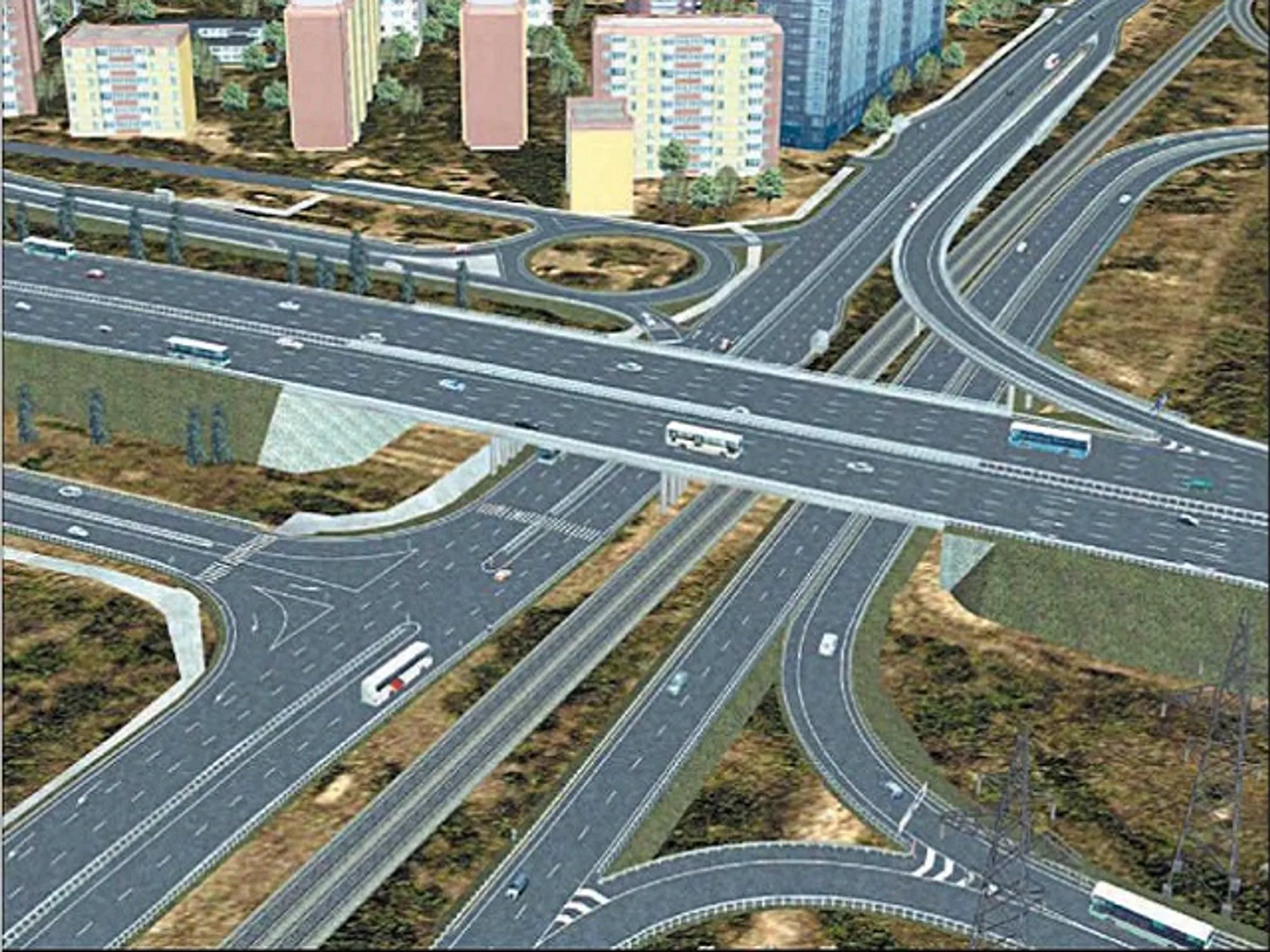 Аким Алматы посетил строящиеся развязки - Image Kapital.kz