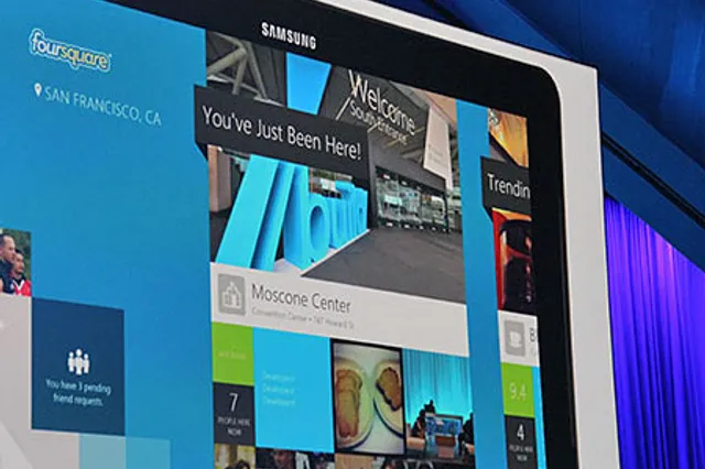 Foursquare появилась на Windows 8