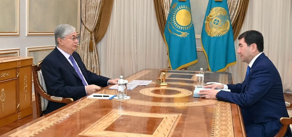 Капитал - Глава государства принял председателя мажилиса Ерлана Кошанова