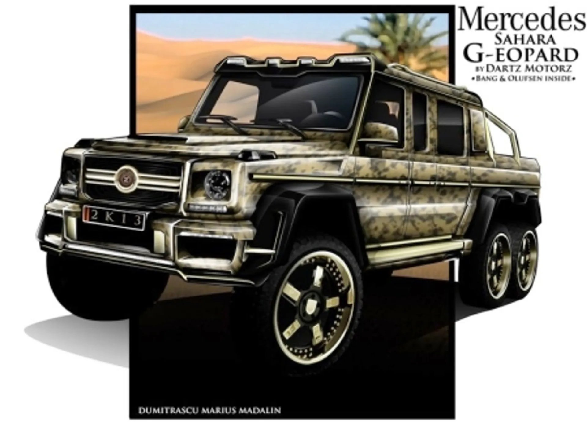 Капитал - Dartz доработает шестиколесный Mercedes-Benz