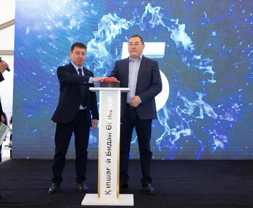 В Конаеве запустили завод по глубокой переработке пшеницы