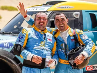 Капитал - Рахимбаев выиграл четвертый этап ралли в Абу-Даби