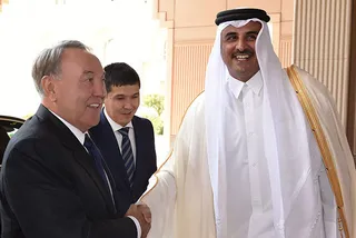 Капитал - Нурсултан Назарбаев провел встречу с эмиром Катара