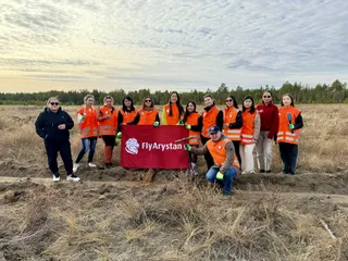 Капитал - FlyArystan завершает третий этап проекта по восстановлению леса в области Абай