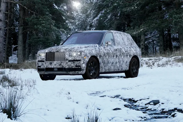Cullinan: кроссовер от Rolls-Royce