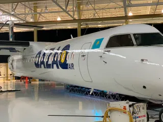 Капитал - Парк QAZAQ AIR пополнился четвертым самолетом