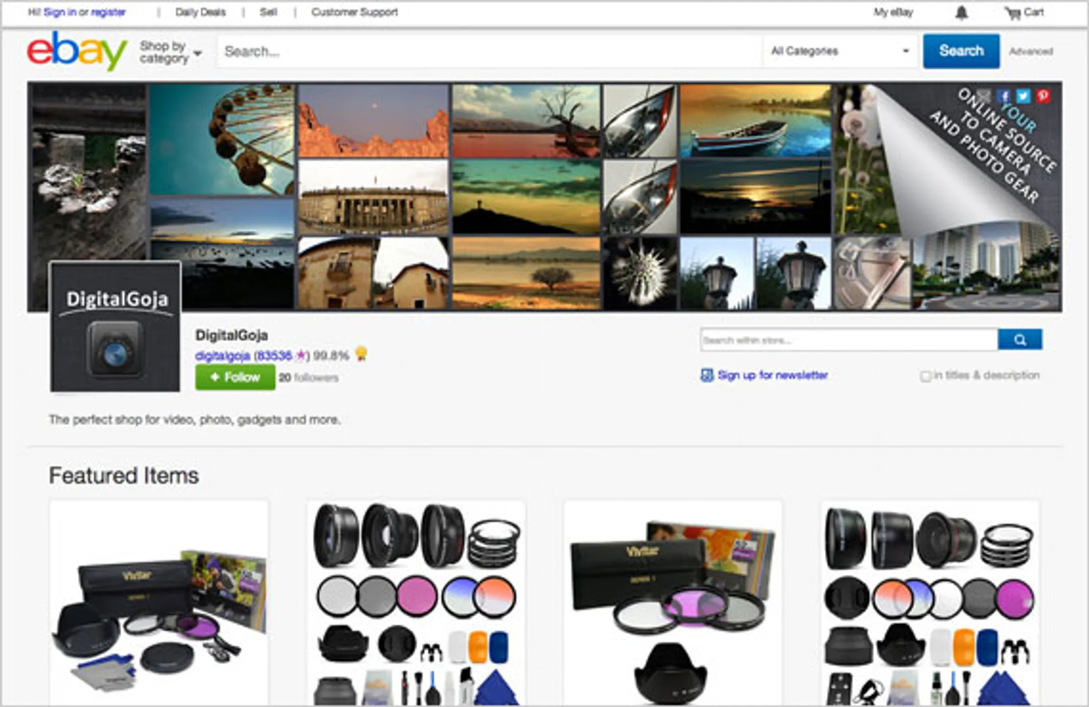 eBay Stores