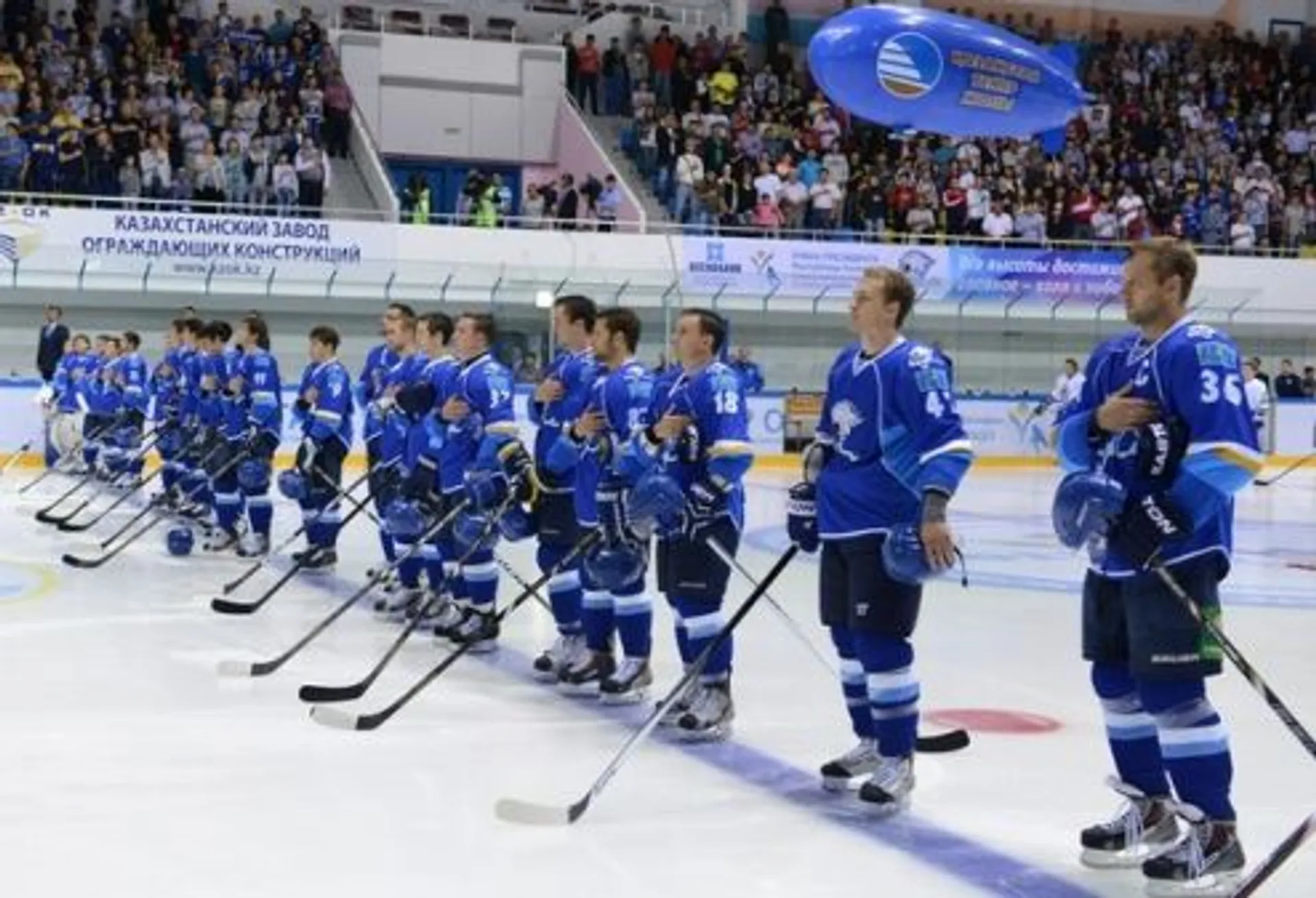 Капитал - «Барыс» разгромил «Автомобилист» в матче КХЛ