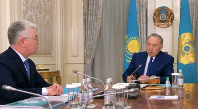 Нурсултан Назарбаев провел встречу с Бейбутом Атамкуловым