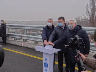 Капитал - В Алматы открыли развязку возле рынка Алтын Орда