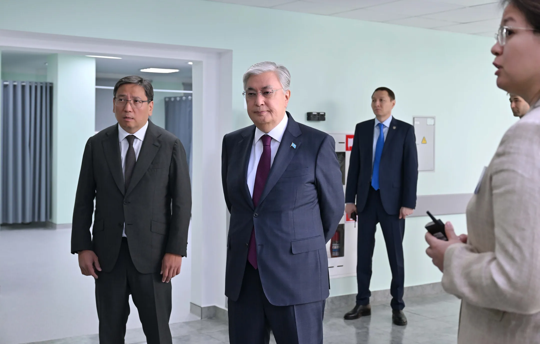 Президент посетил Центр детской неотложной медицинской помощи - Image Kapital.kz