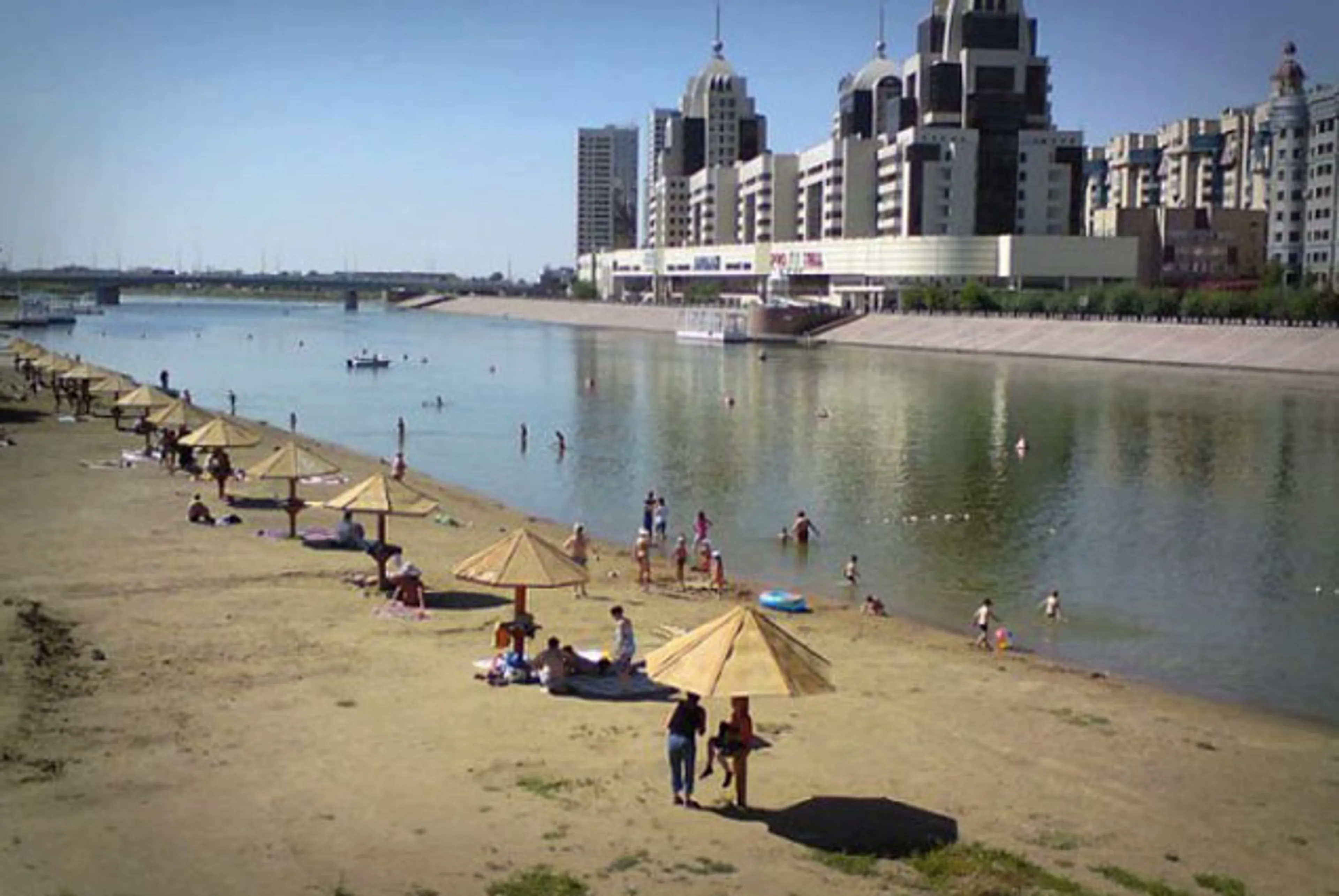 Капитал - Новый песчаный пляж обустроят в Астане