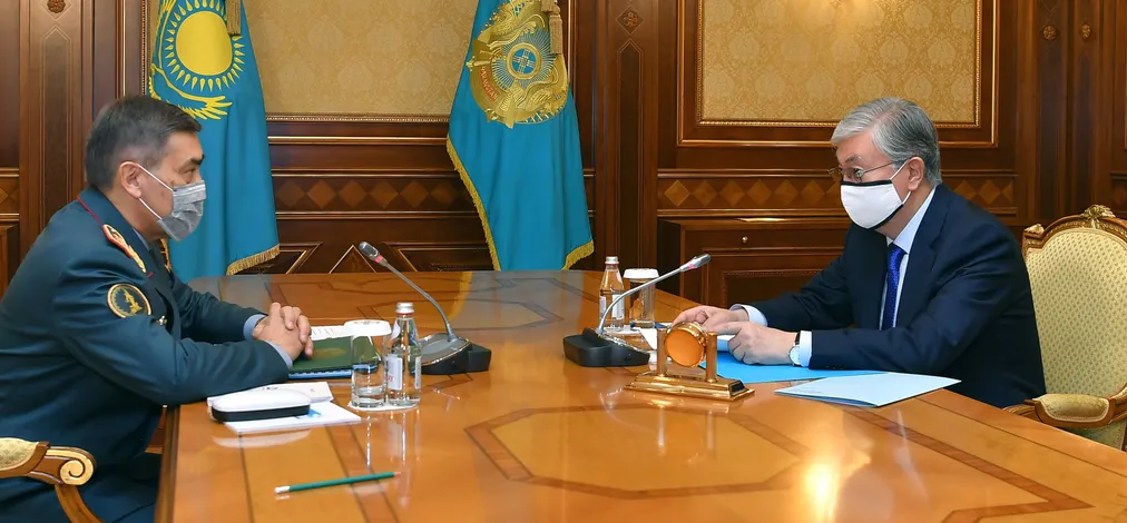 Капитал - Президент принял министра обороны 2020-10-02