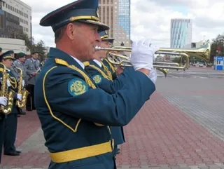 Капитал - В Астане проходит смотр военных оркестров