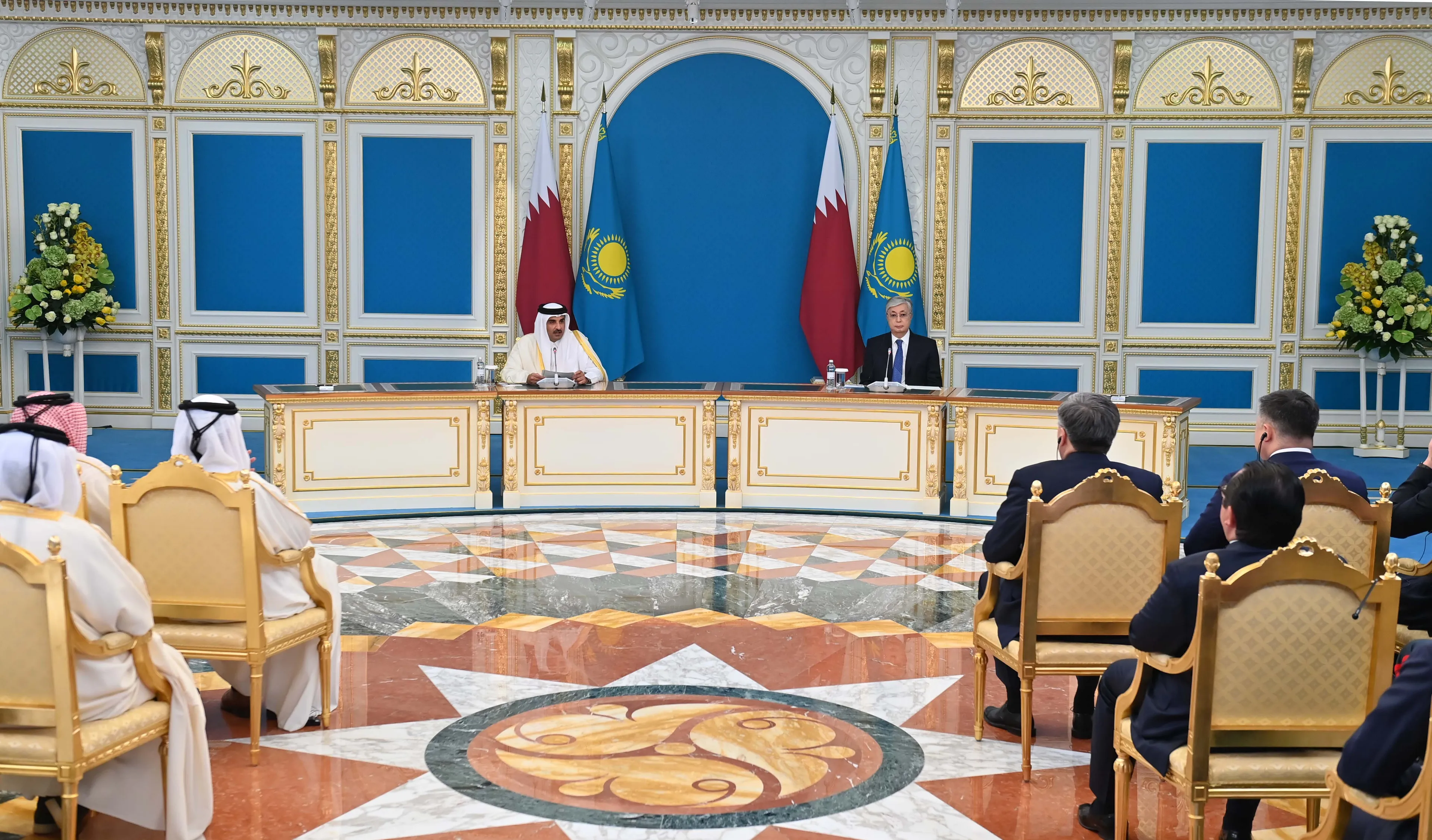 Капитал - Ставим цель оживить торговлю между РК и Катаром - президент