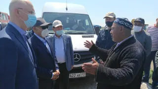 Капитал - Роман Скляр прибыл в Мактааральский район