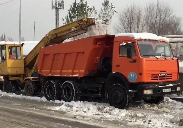 Две тысячи вагонов снега вывезли из Алматы- Kapital.kz