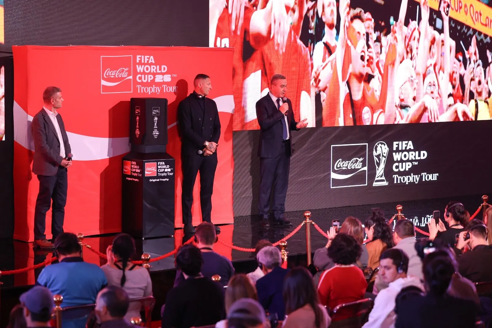 Алматы стал частью мирового маршрута Тура кубка чемпионата мира по футболу FIFA™