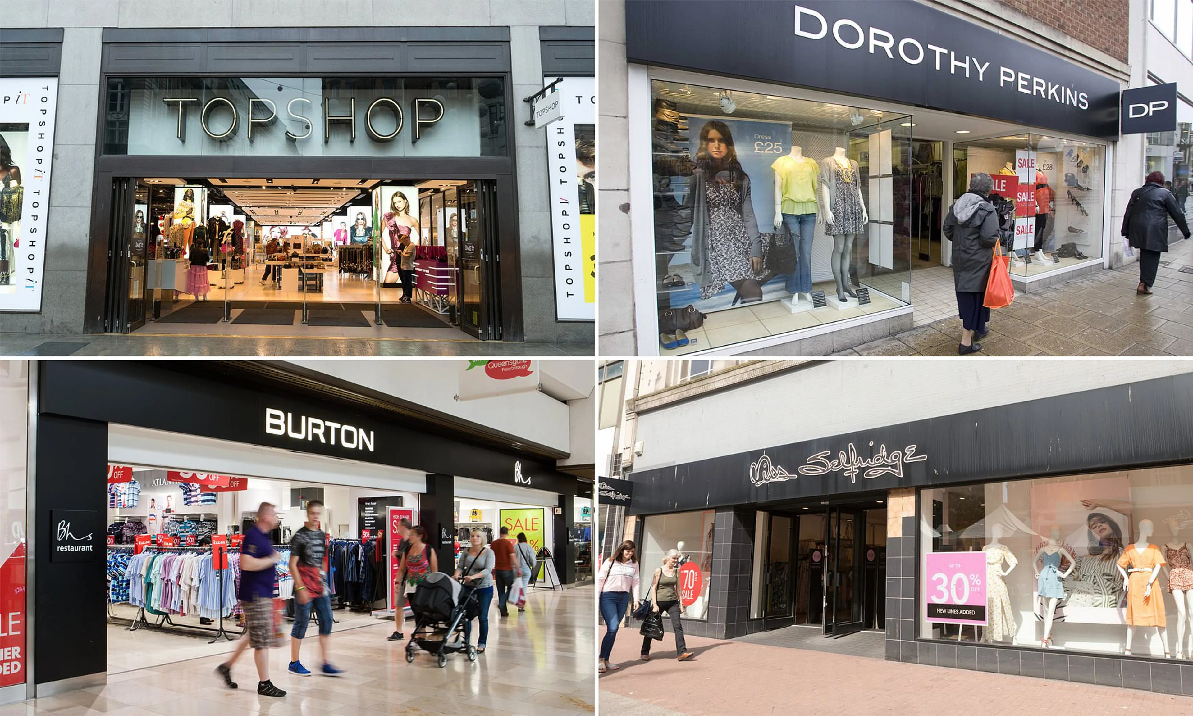 Капитал - Владелец бренда одежды Topshop начал процедуру банкротства