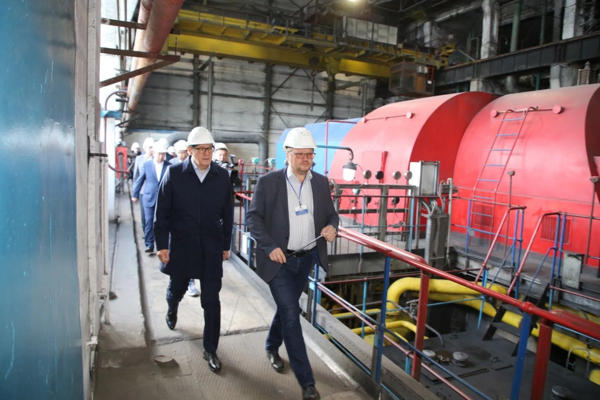 Капитал - Министр энергетики посетил Петропавловскую ТЭЦ