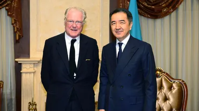 Бакытжан Сагинтаев и барон Эрик де Ротшильд обсудили привлечение инвестиций