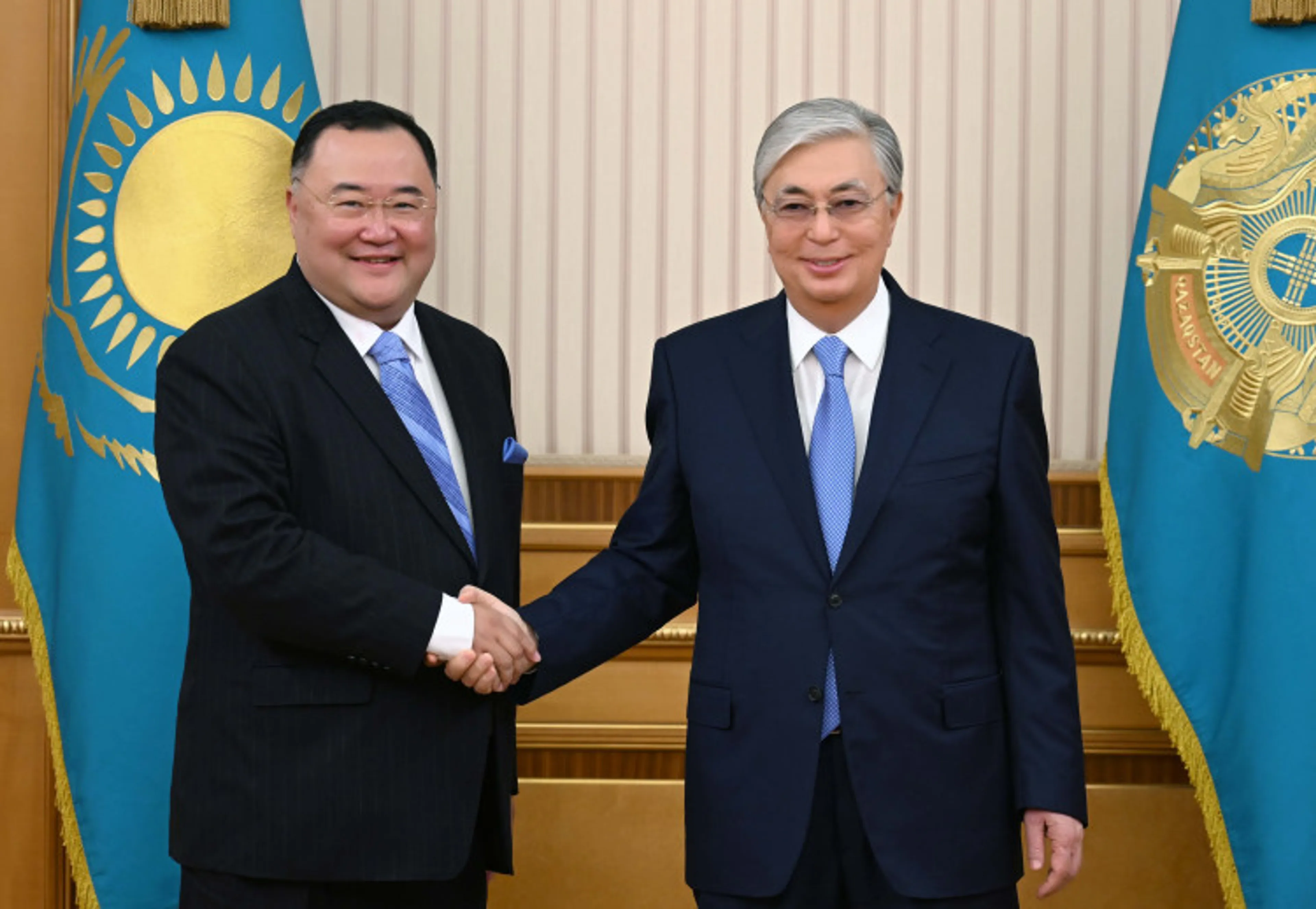 Капитал - Президент РК встретился с главой компании Sun Seven Stars Investment Group