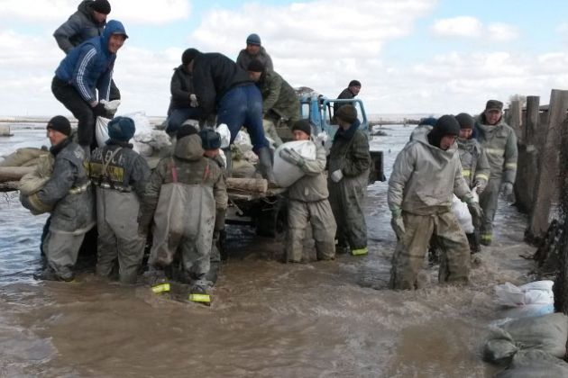 В Карагандинской области прорвало плотину водохранилища- Kapital.kz