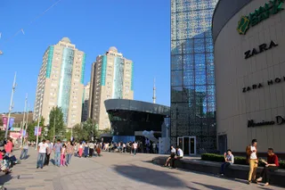 Капитал - В торговом центре Алматы произошло задымление