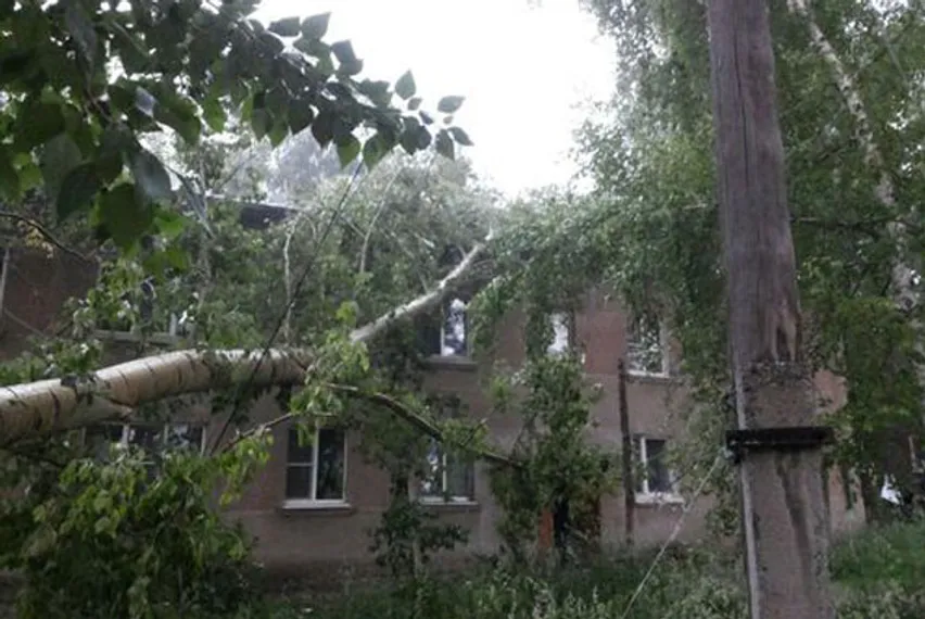 Капитал - Несколько районов на востоке РК пострадали от сильного ветра