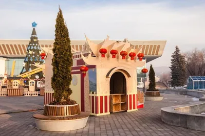 Резиденция Деда Мороза появилась в Алматы