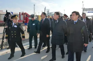 Капитал - Бакытжан Сагинтаев еще раз проверил работу порта Актау