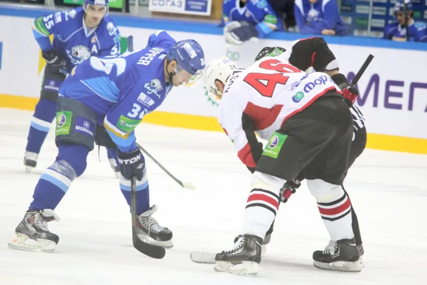 Капитал - «Барыс» выиграл у «Трактора» в чемпионате КХЛ