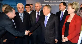 Капитал - Назарбаев встретился с бизнесменами Атырауской области