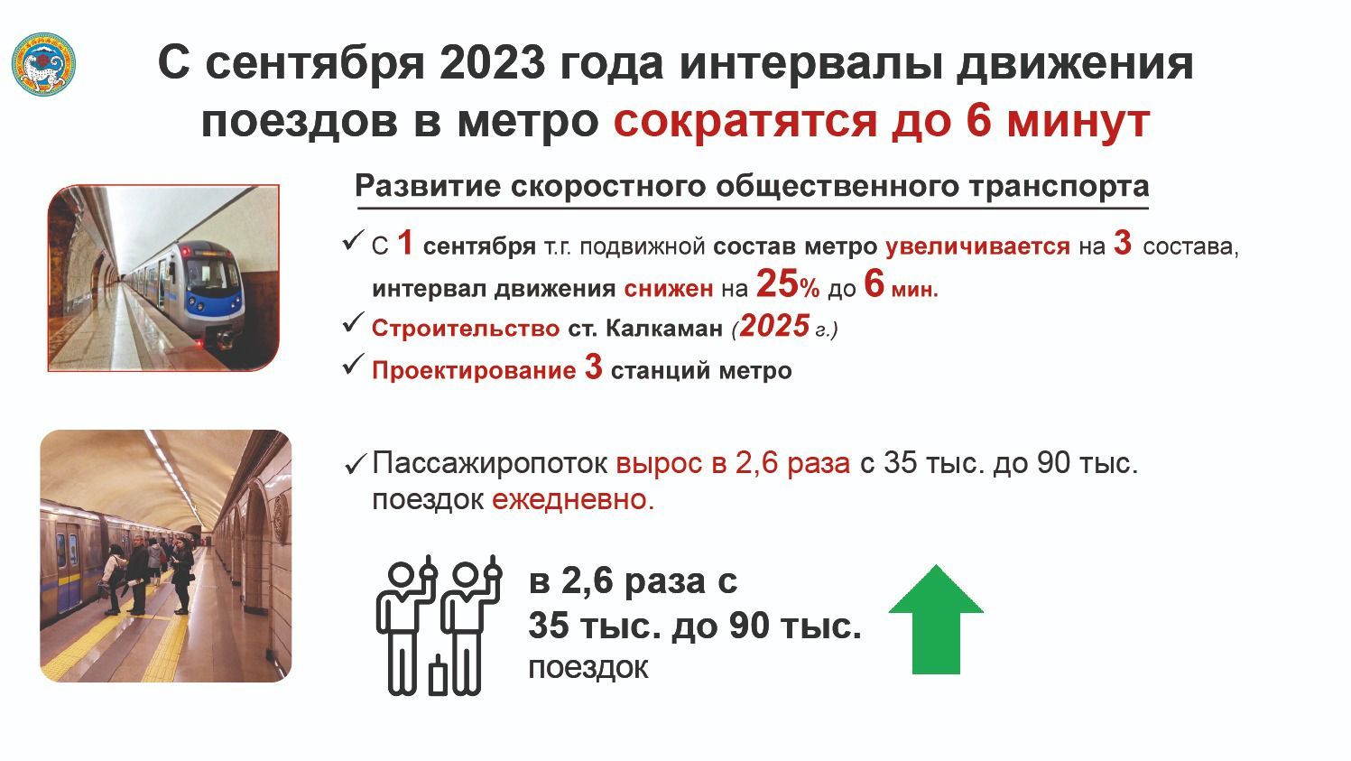 С сентября интервал движения поездов в метро сократят до 6 минут 2352345 - Kapital.kz 