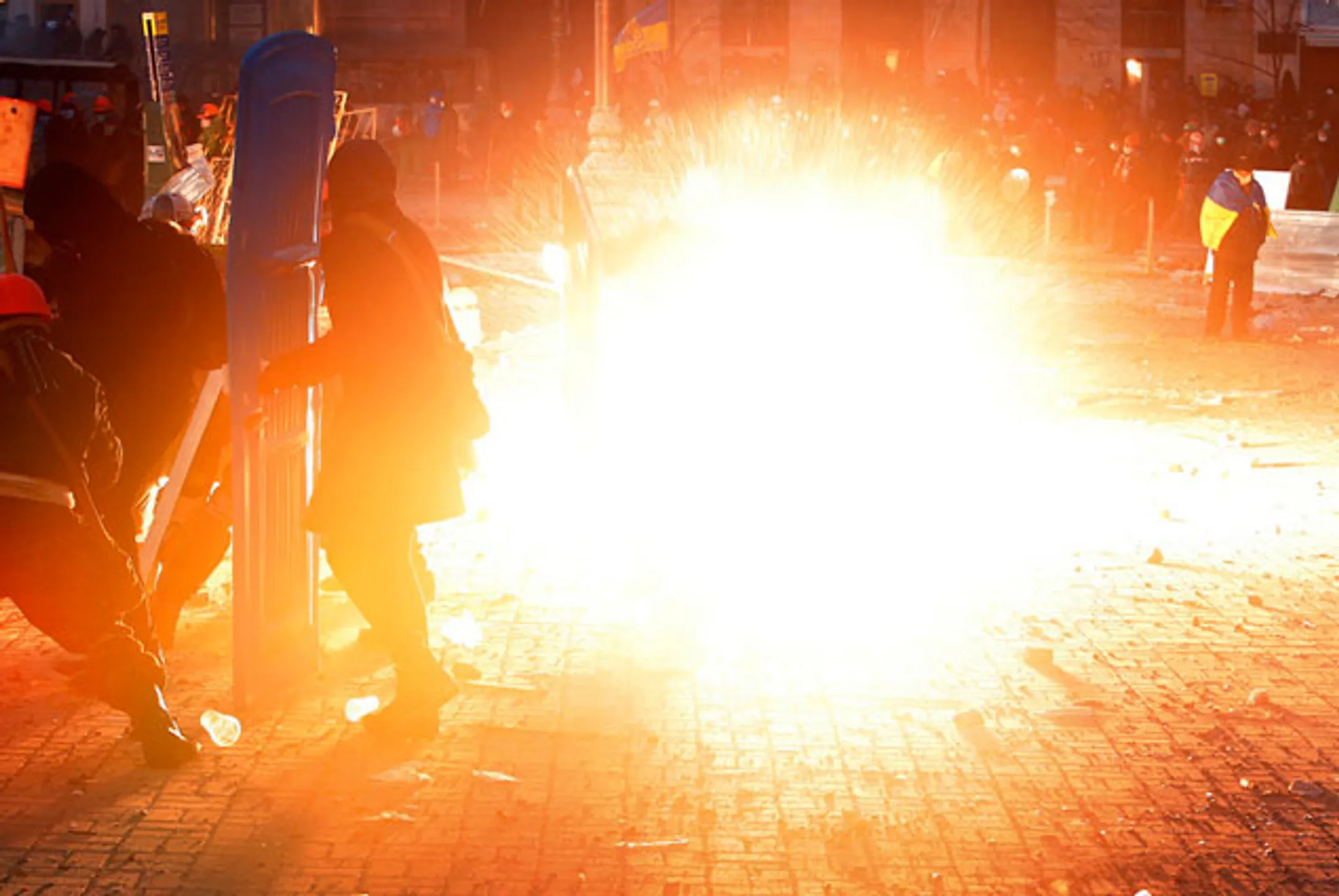 В центре Киева произошел взрыв - Image Kapital.kz