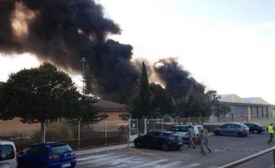 Военно-транспортный самолет разбился в Испании