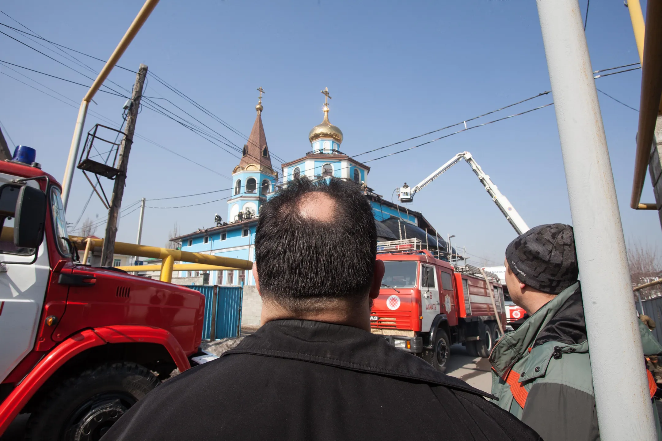 В Алматы сгорела церковь - Image Kapital.kz