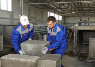 Капитал - В Талдыкоргане запустили завод по выпуску газоблоков