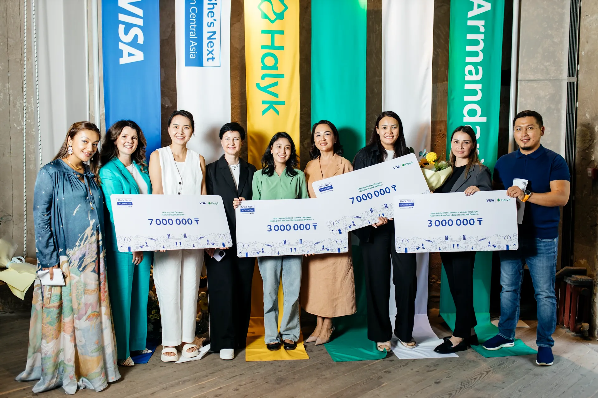 Капитал - Объявлены победительницы She’s Next, Empowered by Visa в Казахстане