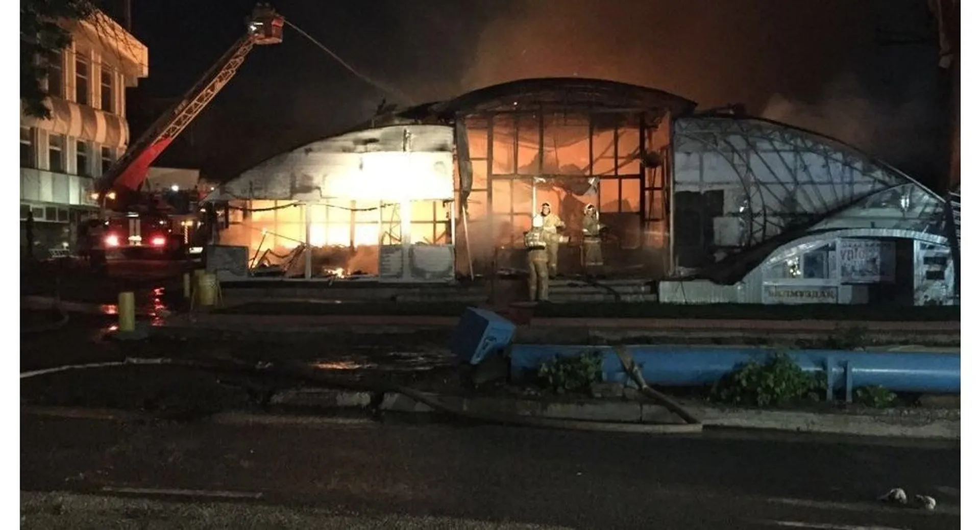 Капитал - В Шымкенте произошел крупный пожар