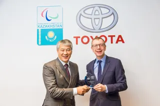 Капитал - Toyota и НПК будут продвигать паралимпийский спорт в Казахстане